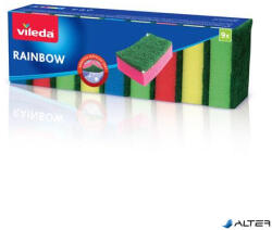 Vileda Mosogatószivacs, 9 db, VILEDA 'Rainbow (F25090)