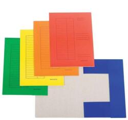 BLUERING Iratgyűjtő, pólyás dosszié A4, 230g. karton , Bluering®, narancs - pepita