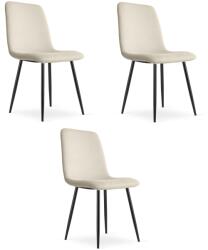  Krzesło RIFT - beż / nogi kolor czarny x 3