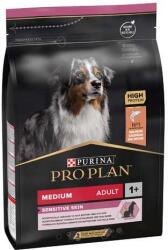 PRO PLAN MEDIUM ADULT SENSITIVE SKIN lazac 3kg táp közepes méretű, érzékeny bőrű felnőtt kutyák számára (12532505)