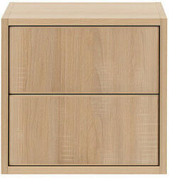  Boxie 2 fiókos fali szekrény 40x40x37 cm sonoma tölgy