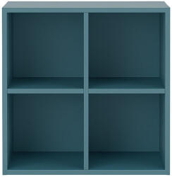  Boxie nyitott fali szekrény 80x80x37 cm petrol kék