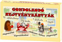  Gondolkodó rejtvénykártyák - Megnevettet - Elgondolkodtat - Játékosan fejleszt - Megmozgat (81460)