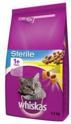 Whiskas száraz Sterile Csirke Adult 1, 4kg (259180)