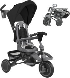 Aiyaplay 6 az 1-ben gyermek tricikli tolófogantyúval és forgóüléssel, 111, 5x52x98 cm, fekete
