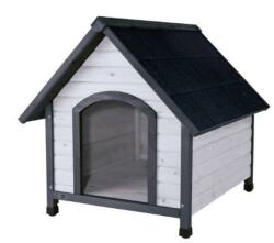 TRIXIE Natura Dog Kennel - kutyaház (szürke) sátortetős (M-L) 83x87x101cm (028-39537)