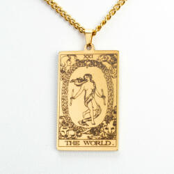  Arany tónusú Emporia Ötvözetű Nyaklánc ( Nyaklánc+Medál ), WUQI03