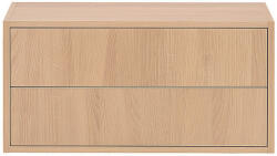  Boxie 2 fiókos fali szekrény 40x80x37 cm sonoma tölgy - pepita - 62 087 Ft