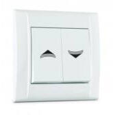  Defne, fehér, redőnymozgató, zsalunyomó (dfrzs)