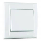  Defne, fehér, alternatív/váltó kapcsoló, 106-os (dfv106)