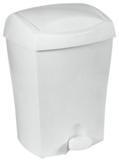 BISK Cos de gunoi Bisk Duo, 8 litri, plastic, alb 93902 (93902) Cos de gunoi