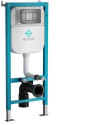 MOFÉM EVO-Tech WC szerelőelem -falba építhető WC tartály fali WC-hez, 114cm