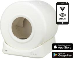 TRIXIE Smart cat toilet, plastic - okos macska WC, műanyag, 51x56x54cm, fehér (028-40050)
