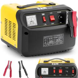  Autós akkumulátortöltő indítókábellel 12/24 V 45 A