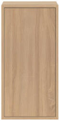 Boxie 1 ajtós fali szekrény 80x40x37 cm sonoma tölgy - pepita - 42 767 Ft