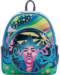 Funko Loungefly Jimi Hendrix: Psychedelic mintájú mini hátizsák (JHBK0001) - pepita