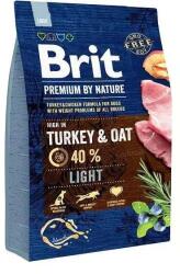 Brit Premium by Nature Light kutyatáp 3kg (8595602526581)