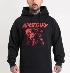 Amstaff Logo 2.0 Hoodie Black Red