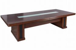  Masa conferinta 360cm, Nuc, Lemn + MDF, C-3601