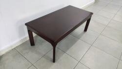  Masa cafea 120cm, Nuc, Lemn + MDF, D-1202