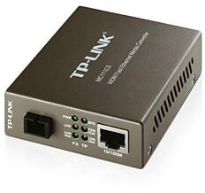 TP-Link Media convertor MC111CS Bidi 10/100Base-Tx To 100Base-Fx (Sc), Sm, 20Km, Wdm, Type A, Single Fiber (MC111CS)
