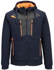 Portwest Kék kapucnis pulóver L (DX472NVRL)