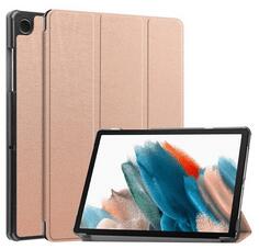 Gigapack Samsung Tab A9 Bőr hatású flip tok, rozéarany (GP-150667) (GP-150667)