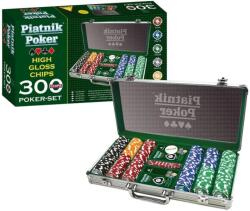 Piatnik Комплект за покер Piatnik - 300 покер чипа (метален куфар) (PIA790393)