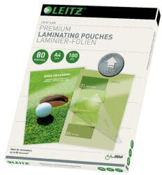 Leitz lamináló zsebek A5, routing technológiával, 125 mic, 100 db (74930000)