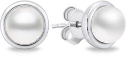 Brilio Silver Elegáns ezüst fülbevaló valódi gyöngyökkel EA626W