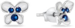 Brilio Silver Eredeti fülbevaló, kék cirkónium kövekkel EA959WB