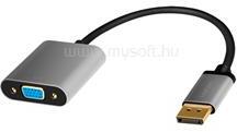LogiLink DisplayPort adapter, DP/M - VGA/F, 1080p/60 Hz, alu, 0, 15 m (LOGILINK_CDA0109) (LOGILINK_CDA0109)