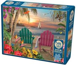 Cobble Hill 500 db-os puzzle - Island Paradise (85077) (85077)