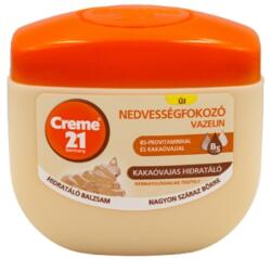 Creme 21 - Nedvességfokozó hidratáló vazelin B5-provitaminnal és kakaóvajjal nagyon száraz bőrre 100 ml Arckrémek