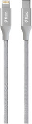 Ttec Кабел ttec - AlumiCable, USB-C/Lightning, 1.5 m, сив (8694470827674)