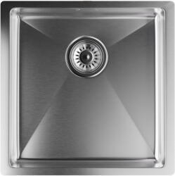 Klarstein TitanSteel Konyhai mosogató 45 x 45 cm (H x Sz) rozsda-, karc-, és hőálló felülettel (SIK1-TitanSteel-4040) (SIK1-TitanSteel-4040) - electronic-star