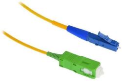 XTENDLAN Fiber Optic LC/UPC Fiber Optic SC/APC Átalakító Sárga 1m FOP-LCSCA-S-1-9-A1 (FOP-LCSCA-S-1-9-A1)