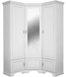 GERBOR Sarokszekrény, alpesi fehér, KENTAK SZFN5D - mindigbutor