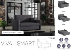 Mindigbútor VIVA SMART II előre nyíló rugós, ágyneműtartós kanapé Falcone 5 színben - mindigbutor