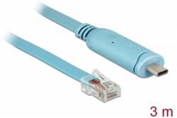 Delock USB Soros Átalakító Kék 3m 63914 (63914)