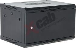 Xcab Cabinet Metalic Xcab 19inch 12U Black (Xcab-12U60M.9004)