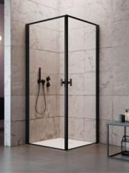 Radaway Nes Black KDD I Frame szögletes fekete zuhanykabin 100B+100J (10021100-54-56L+10021100-54-56R)