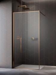Radaway Modo F II Brushed Copper Walk-in szálcsiszolt réz zuhanyfal 70 (10409074-93-01)