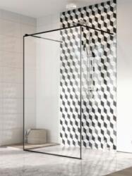 Radaway Modo X Black I Frame Walk-in fekete zuhanyfal, 130 cm (388334-54-58)