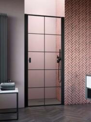 Radaway Nes Black DWJ I Factory fekete zuhanyajtó 90J (10026090-54-55R)