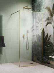 Radaway Modo F II Brushed Gold Walk-in szálcsiszolt arany zuhanyfal 75 (10409075-99-01)