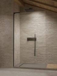 Radaway Modo SL II Black Walk-in fekete zuhanyfal 95B (10319095-54-01L)