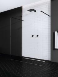 Radaway Modo X Black I Walk-in fekete zuhanyfal 160 (388364-54-01)
