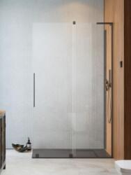 Radaway Furo SL Brushed GunMetal Walk-in szálcsiszolt fegyvermetál zuhanyfal 80J (10306438-92-01R+10110394-01-01)