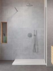 Radaway Modo New Brushed Nickel II Walk-in szálcsiszolt króm zuhanyfal 110 (389114-91-01)
